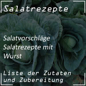 Salatrezepte mit Wurst