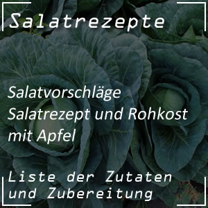 Salatrezepte mit Apfel
