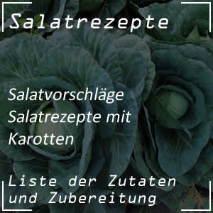Salatrezepte mit Karotten