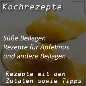 Rezept für Apfelmus & Co.