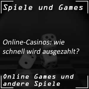 Auszahlen der Gewinne im Online Casino