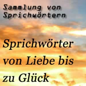 Sprichwörter Sprüche