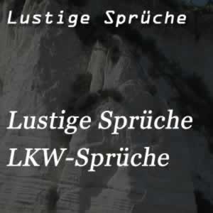 lustige Sprüche über LKW-Fahrer