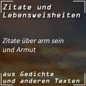 Zitate Arm Sprüche