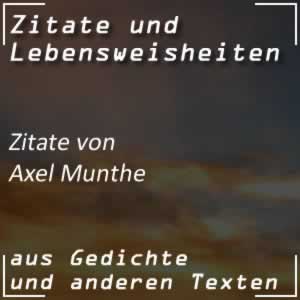 Zitate Axel Munthe Sprüche