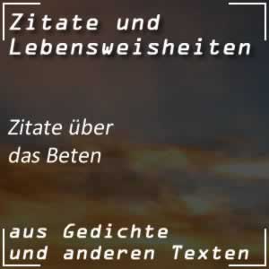 Zitate Beten