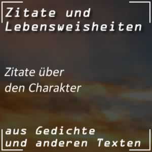 Zitate Charakter Sprüche