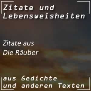 Zitate aus Die Räuber von Schiller