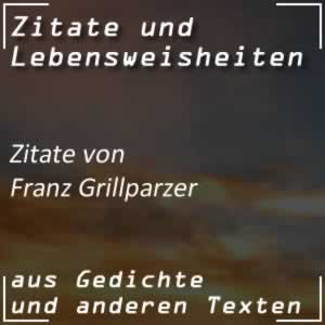 Zitate Franz Grillparzer Sprüche