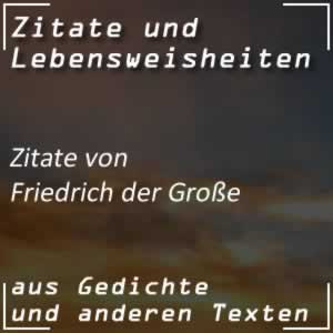 Zitate Friedrich der Große Sprüche