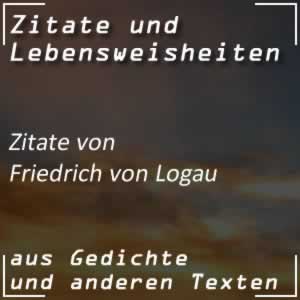 Zitate Friedrich von Logau Sprüche