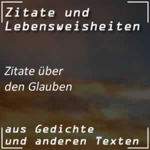 Zitate Glaube Sprüche