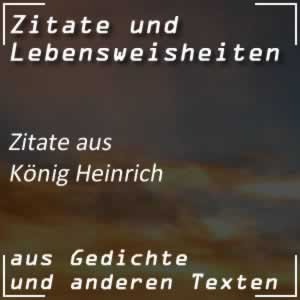 Zitate aus König Heinrich von Shakespeare