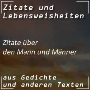 Zitate Mann / Männer Sprüche