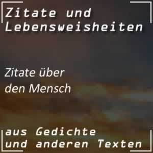 Zitate Mensch Sprüche