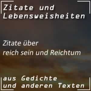 Zitate Reich / Reichtum Sprüche