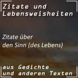 Zitate Sinn Sprüche
