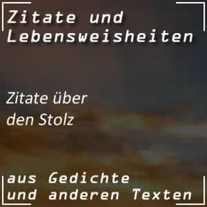 Zitate Stolz Sprüche