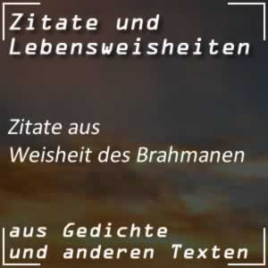 Zitate Weisheit des Brahmanen von Rückert Sprüche