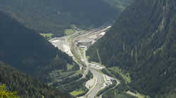 Bergstra&szlig;en - Bergstra&szlig;e Brennerautobahn von Steinach nach Italien