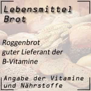 Roggenbrot mit sehr vielen Vitaminen