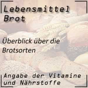 Lebensmittel Brot und Brotsorten