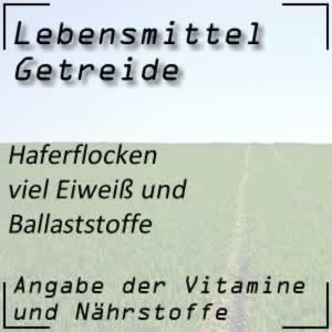 Haferflocken mit viel Eiweiß