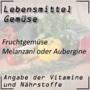 Melanzani oder Aubergine