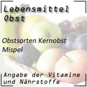 Mispel mit Vitamin A und B2