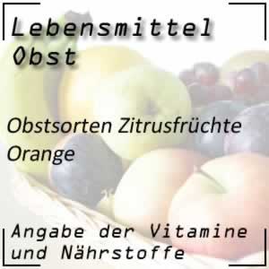 Orange mit sehr viel Vitamin C