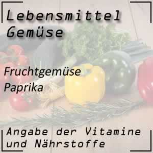 Paprika mit vielen Nährstoffen