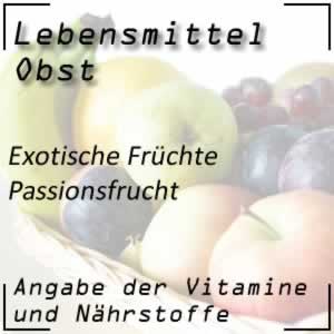 Passionsfrucht oder auch Maracuja