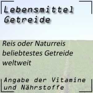 Reis oder Naturreis - beliebteste Beilage