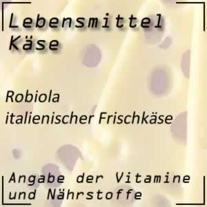 Robiola ist ein Frischkäse