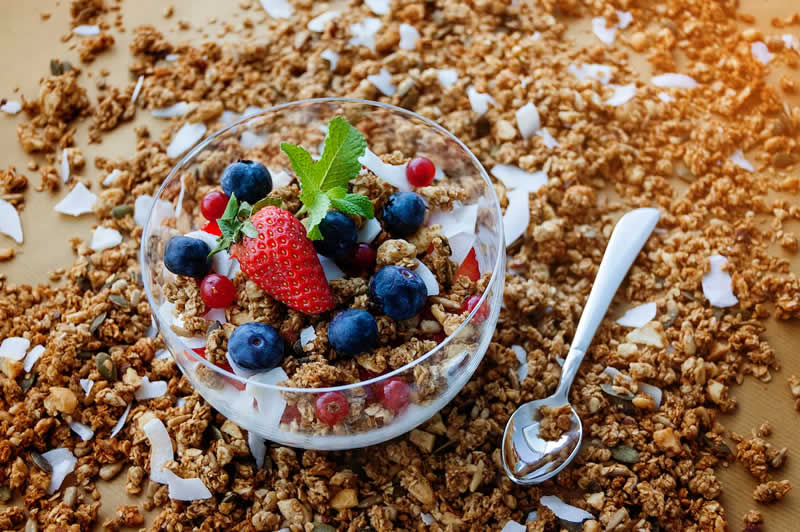 Müsli zum Frühstück - zu viel Zucker?