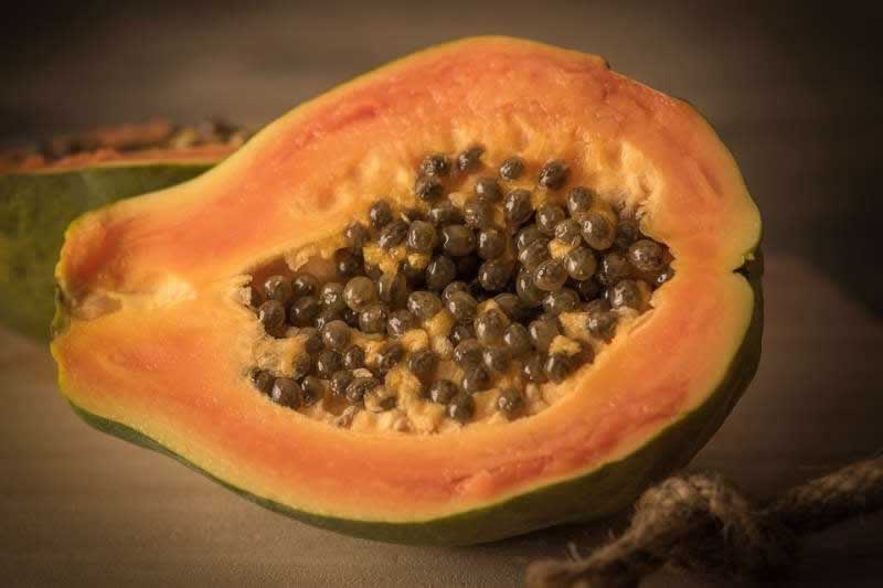 Lebensmittel Papaya