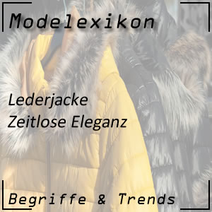 Lederjacke und Eleganz