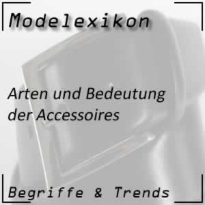 Accessoires in der Modewelt