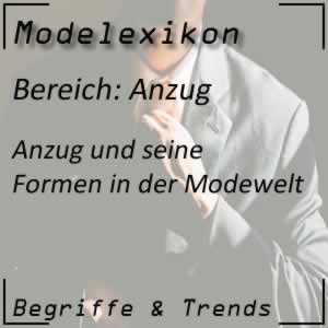 Anzug in der Modewelt