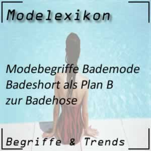 Badeshorts als Alternative zur Badehose