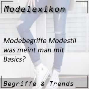 Basics in der Modewelt