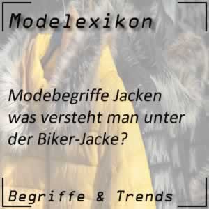 Biker-Jacke - Lederjacke wie die Motorradfahrer