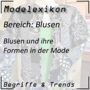 Blusen in der Modewelt