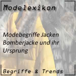 Bomberjacke - Lederjacke wie bei Piloten