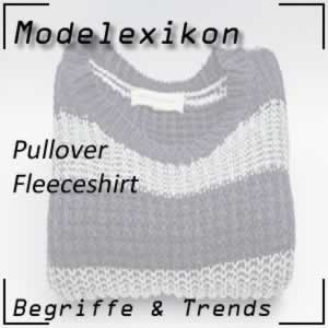 Fleeceshirt: sehr warmer Pullover