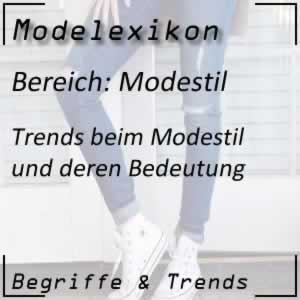 Modestil in der Modewelt