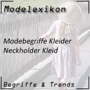 Neckholder Kleid