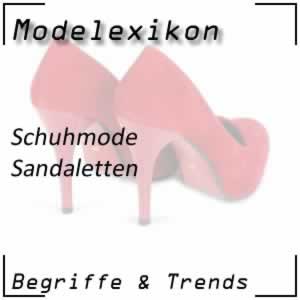 Sandaletten: hohe Sommerschuhe
