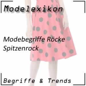 Spitzenrock: Rock mit feiner Spitze