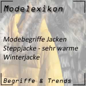 Steppjacke: Jacke mit Kammern